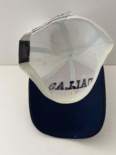 Dallas Navy Silver & White Embroidered Kids Youth Adjustable Hat Cap Brand New - Picture 7 of 7