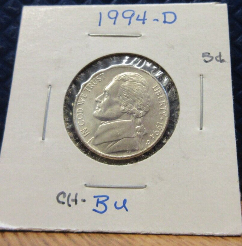 1994-D Jefferson NICKEL 5 cents COIN | eBay