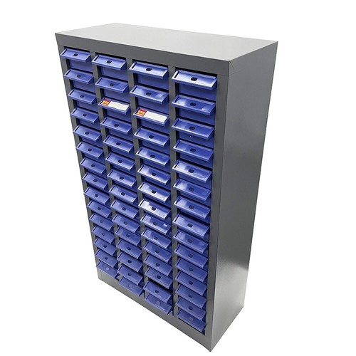 60 Drawers Part Cabinet Garage Metal Parts Storage Organizer without Door - Picture 14 of 18