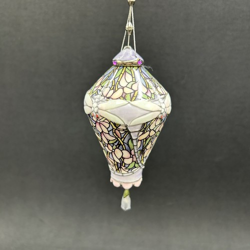 Set Of 4 Bradford Editions “The Era of Louis Tiffany”Porcelain Ornaments 2001 - Picture 4 of 9