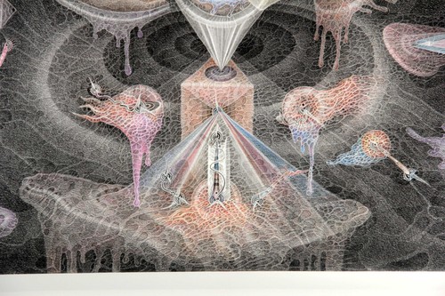 Fonkus maksudnya Focus | Putu Wirantawan - 59 x 70.7 in. | Meditative art - Picture 11 of 12