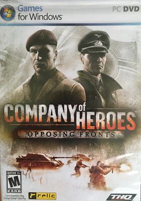 Company of Heroes: Opposing Fronts (Games For Windows PC DVD)New Sealed  -26