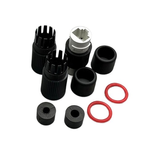 RJ45 Docking Connector Ethernet Network Straight-through Waterproof IP67 Head _j - Photo 9/11