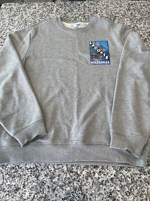Gray Lacoste Crewneck Sweatshirt XL Greetings From Marseille 6 | eBay