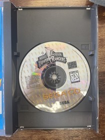 Mighty Morphin Power Rangers (Sega CD Video Game, 1995) Complete CIB W/ Reg Card
