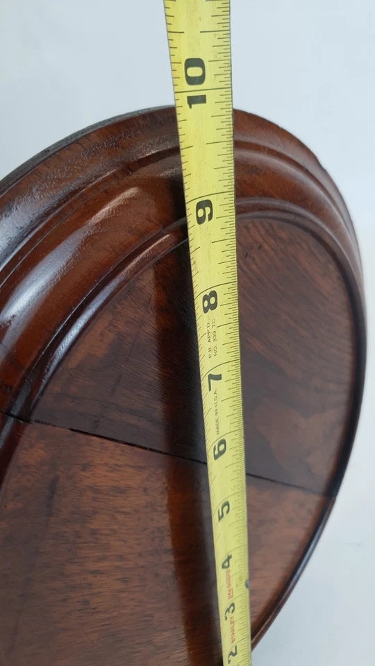 Victoriano 30" Alto Caoba 3 Patas Trípode Vela Planta Soporte Hecho a Mano Mesa de Vino  Foto 2 de 4