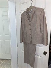 Le Suit Pant Suit Womens Plus Size 18 Two Piece Set Blazer Jacket / Pants