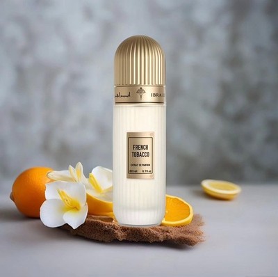 IBRAHEEM ALQURASHI FRENCH TOBACCO EDP FOR MEN 100ML Base Of Guaiac