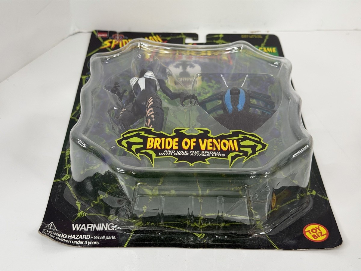 Marvel Spider-Man Venom Bride of Venom Action Figure Toybiz 1997