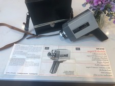 Braun Super 8 Electric Movie Camera Schneider Lens W Germany (Untested)