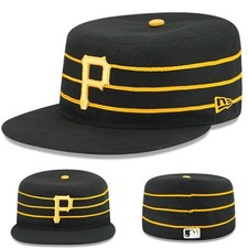 New Era MLB Authentic Pittsburgh Pirates Kids Youth Hat Pillbox Fitted Cap