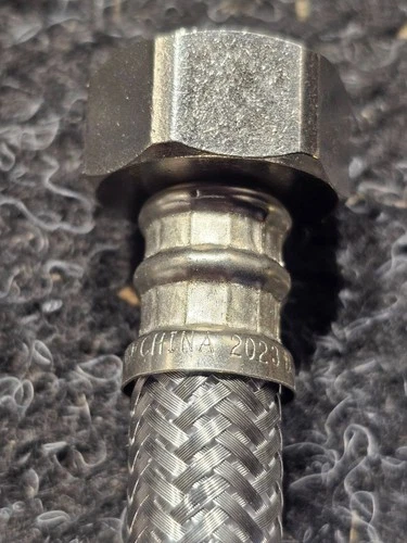 (QTY 20) PROFLO PFX146323 3/8" COMPRESSION 16" LENGTH FAUCET SUPPLY LINE - Picture 6 of 7