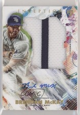 2020 Topps Inception 87/90 Brendan McKay #IAJP-BM Jumbo Patch Auto 0eo6