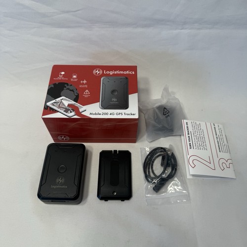 Logistimatics Mobile-200 4G GPS Tracker for Vehicles People and Assets