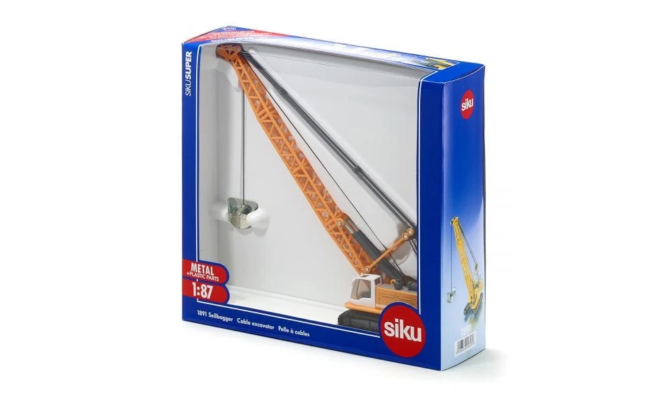 SIKU, Escavatore a fune LIEBHERR su cingoli, 1/87,  SIK1891 - Immagine 2 di 2