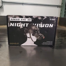 GOYOJO NV8300 4K Head-Mounted IR Night Vision Goggles & Binoculars (8x Zoom)