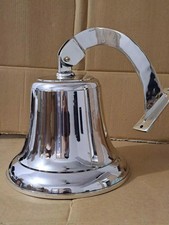 18"Large Nautical Solid Brass Ship's Boat Bell Marine Maritime Wall Decor item