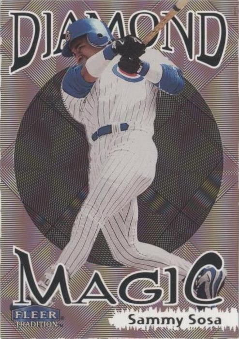 1999 Fleer Tradition - Diamond Magic Sammy Sosa #13DM for sale
