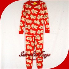 NWT HANNA ANDERSSON ORGANIC LONG JOHNS PAJAMAS CUTE DOGS PRINT 110 5