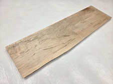 37"  Very Nice Unique Silver Maple Live-edge Slab Lumber Kiln-dried Wood