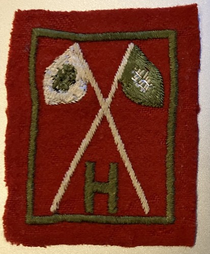 Senior Degree Honor Society "Verdienstgrad" Emblem mit Auszeichnung "H" (2. Grad)