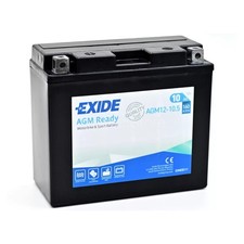 BATTERIA EXIDE (AGM12-10.5) PER YAMAHA FZ6 / XJ6 / YZF-R6 / TDM 850-900 / YZF-R1