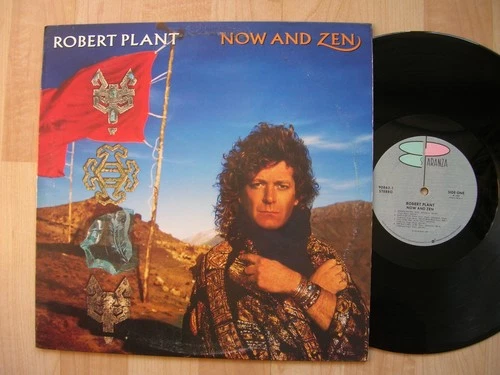 ROBERT PLANT now and zen  Es Paranoia 90863-1 orig 1988 + inner Led Zeppelin EX