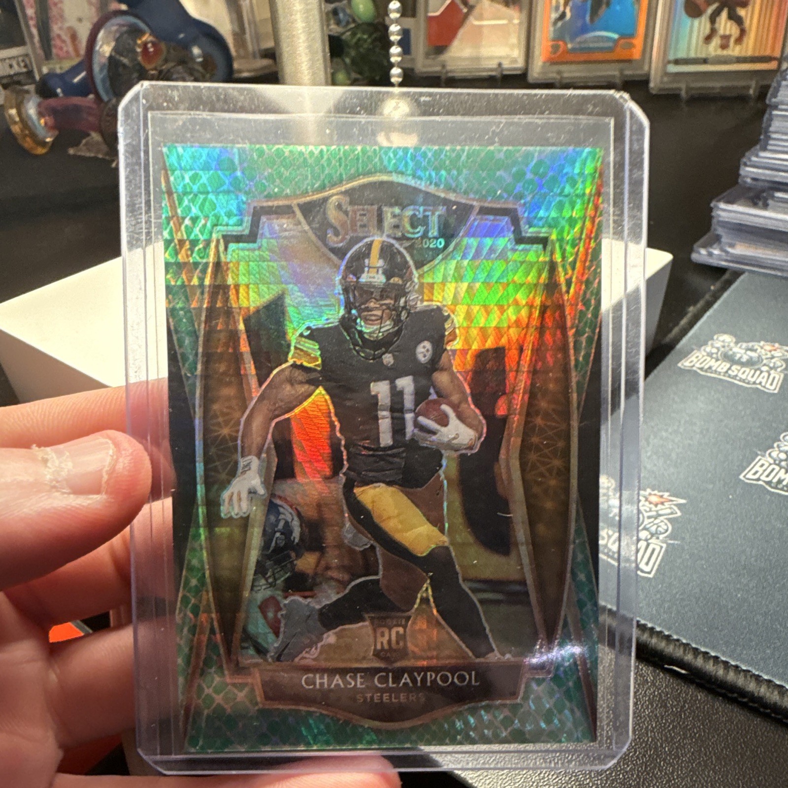 Chase Claypool Panini Select #170 Dragon Scale