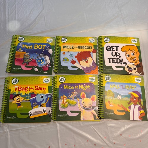 Leapfrog LeapStart Learn to Read books 1-6 Ages 4-7