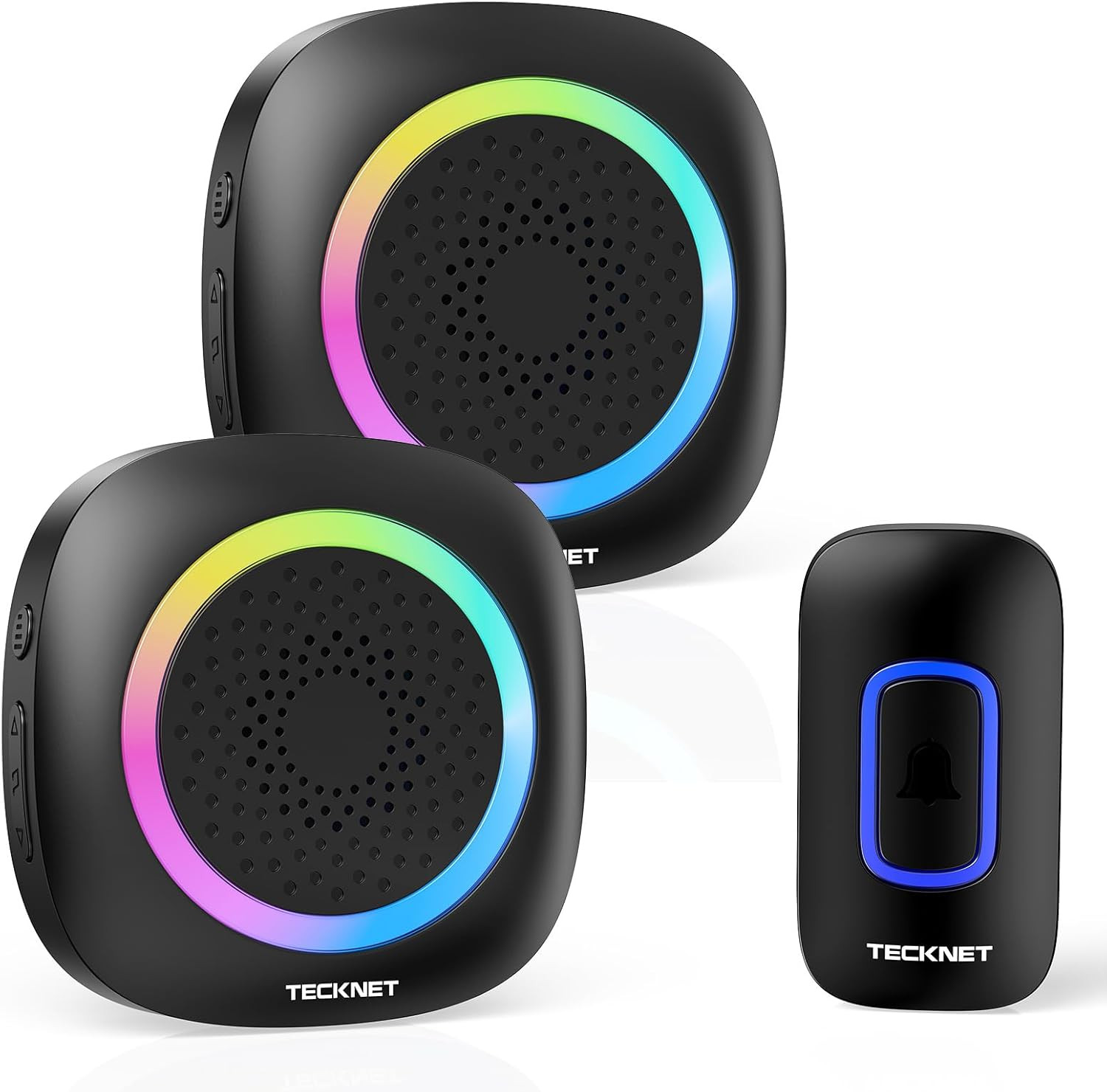 Kit Campanello Wireless Professionale 400M IP66 per Uffici e Hotel