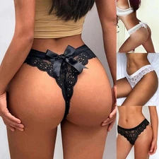 Women Sexy Lace Thong G-string Knickers Briefs Panties Lady Lingerie Underwear