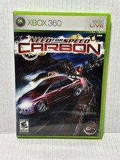 Need for Speed: Carbon (Microsoft Xbox 360, 2006) CIB Complete With Manual