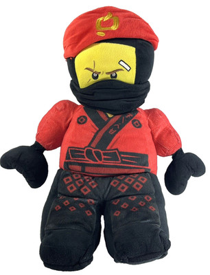 LEGO The Ninjago Movie Red Ninja Warrior Kai 20  Plush Figure