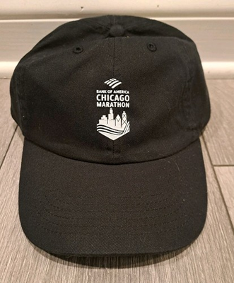 #ad #ad 2025 Chicago Marathon Hat Black New Adjustable $19.99