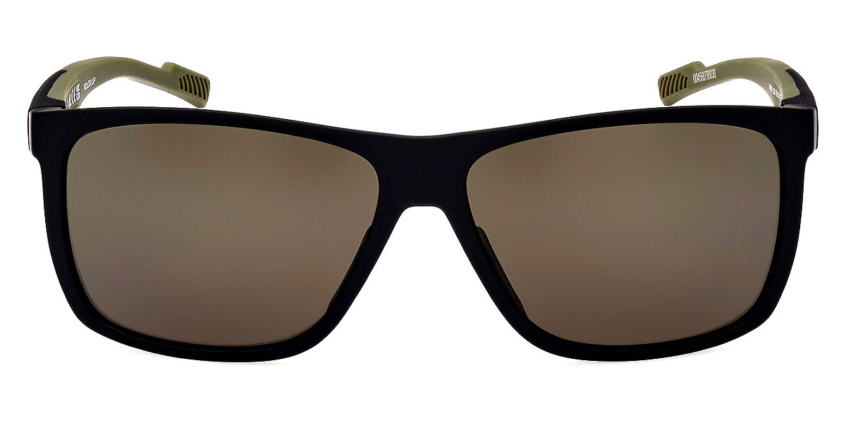 Adidas SP0067 Sunglasses Men Matte Black Green Geometric 60 New