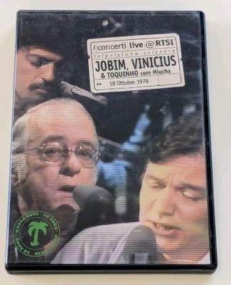 Jobim, Vinicius & Toquinho Com Miucha - Live @ RTSI 1978 Concert - Brazilian DVD