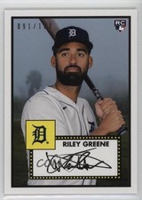 2023 Topps Transcendent Collection VIP Party 91/100 Riley Greene (Portrait) lz7