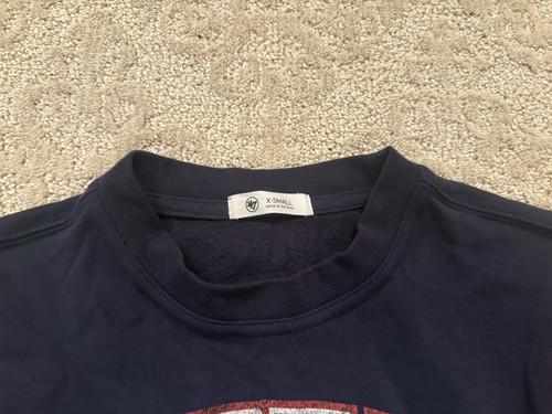 NBA Philadelphia 76ers 47’ Blue Red Long Sleeve Shirt Women’s Size Extra Small - Picture 2 of 5