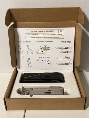 Leatherman Garage Batch #008 Captain's Crunch Limited Edition 1900 Made IN HAND 