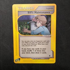 Bill's Maintenance 137/165 Expedition Base Set Regular on eBay