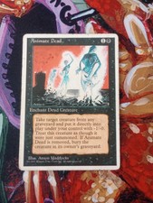 Animate Dead - MTG - Fourth Edition - 4ED - Played