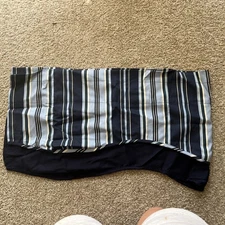 Linden Street Stripe Double Layer Valance 60x15