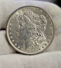 1886 US Morgan Silver Dollars AU+ (Cleaned)