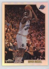 1998-99 Topps Chrome Refractor Bryon Russell #193 8f4