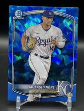 2025 Bowman Sapphire refractor - Chrome Prospects Caglianone #BCP-103 (RC)  (8)
