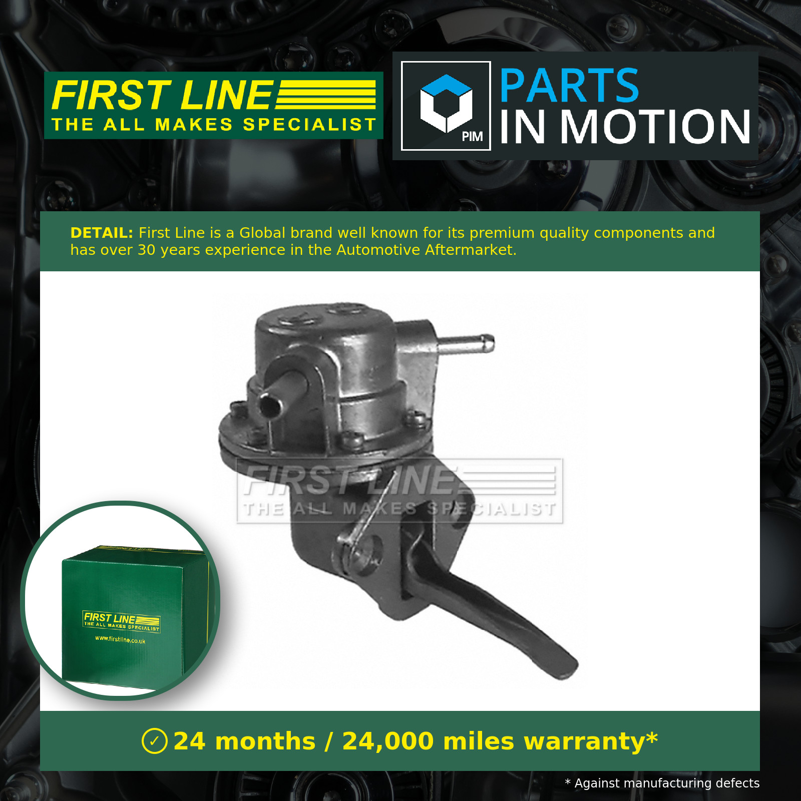 Fuel Pump FFP555 First Line AZX1823 Genuine Top Quality Guaranteed New