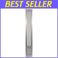 Sliding Glass Pet Door, 7" x 11-1/4" Flap Size