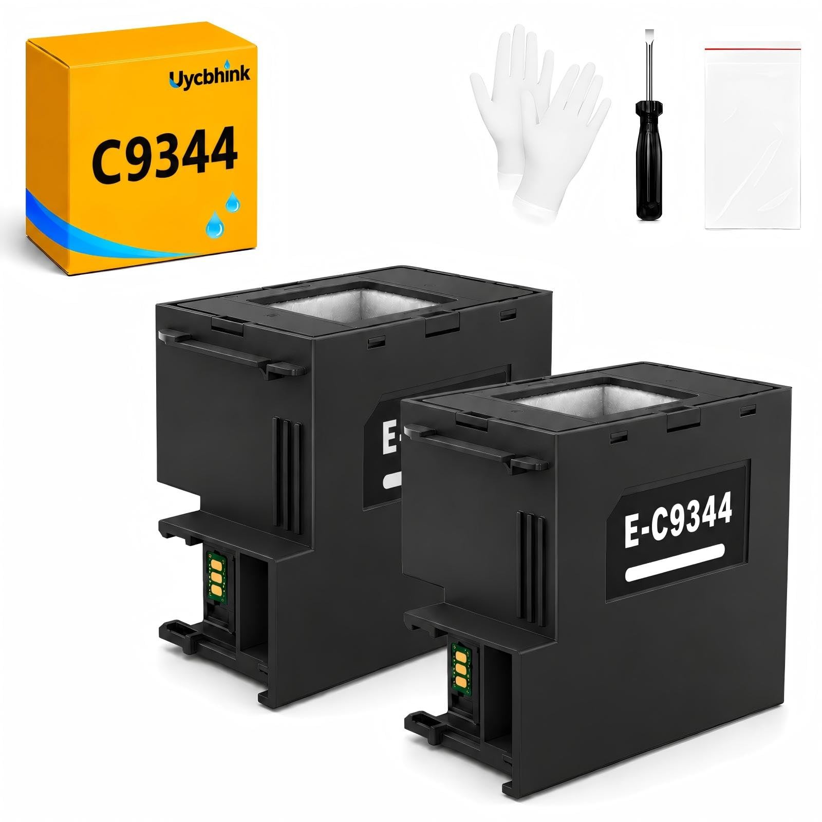 C9344 Maintenance Box Compatible with Epson EcoTank ET-2840 2 Pack, n/a
