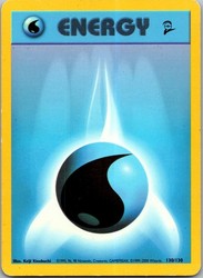 Water Energy 130/130 Base Set 2 Common