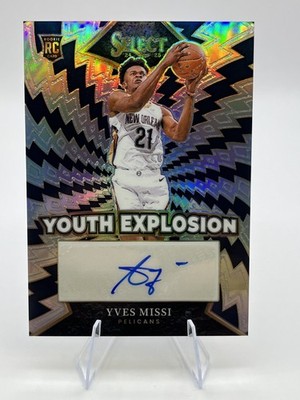 Yves Missi Silver Youth Explosion Auto - 2024-25 Select Basketball - Pelicans